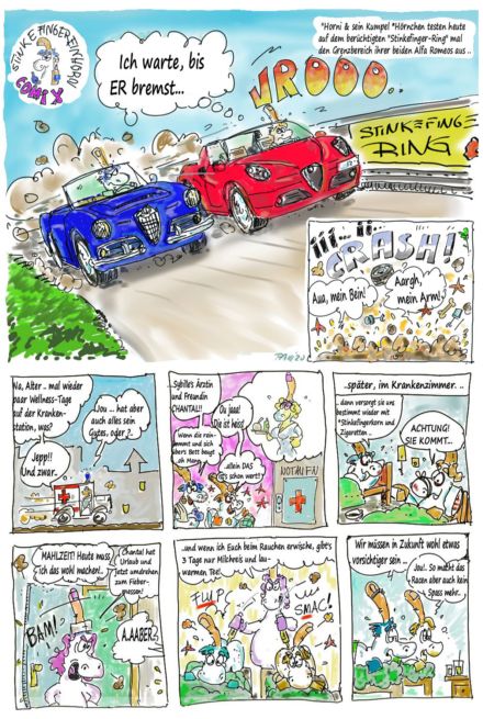 Stinkefingereinhorn - Claus Pamperin