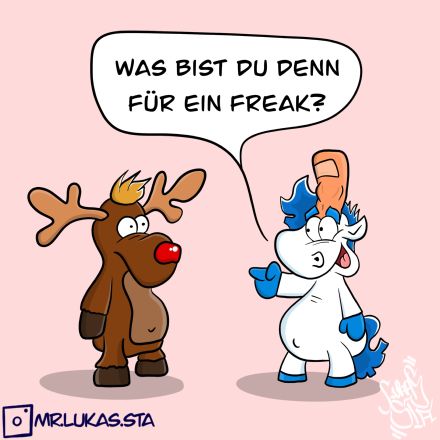Stinkefingereinhorn - Lukas Sta