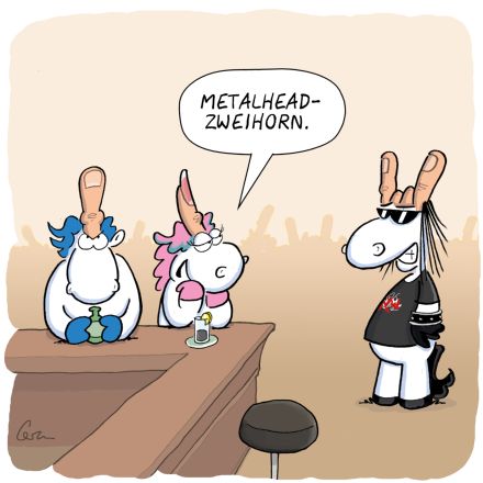 Stinkefingereinhorn - Mark Ormerod