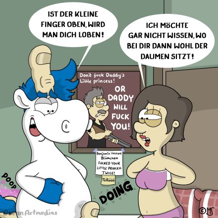 Stinkefingereinhorn - Marcel Steffens