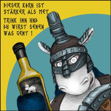 Stinkefingereinhorn - Bommel