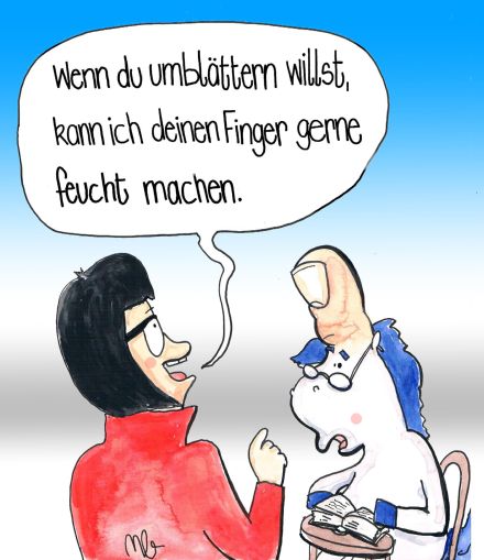Stinkefingereinhorn - Michi Brezel