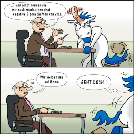 Stinkefingereinhorn - Bommel