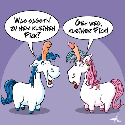 Stinkefingereinhorn - Dominik Hüfner
