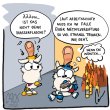 Stinkefingereinhorn - Caoscartoon